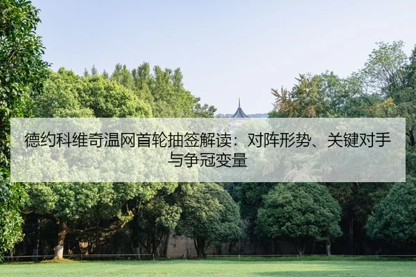 德约科维奇温网首轮抽签解读：对阵形势、关键对手与争冠变量
